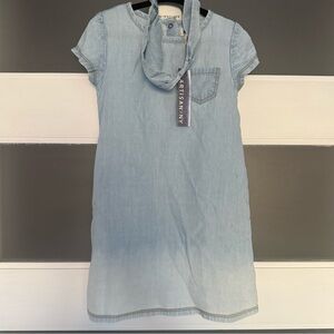 Artisan Light Blue Casual Kids Dress